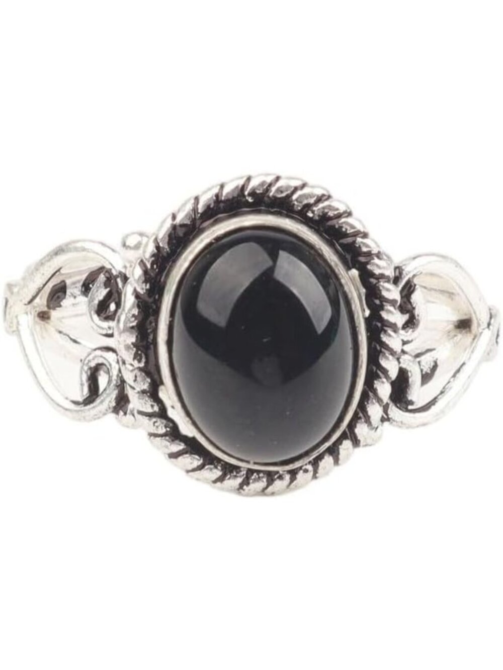 Handmade Natural Gemstone 925 Sterling Silver Statement Ring for Women & Girls